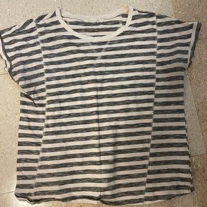 Athleta Small Striped Tee.